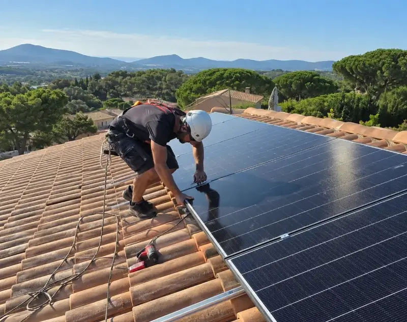 Installateur panneaux solaires Saint-Dizant-du-Gua — pose photovoltaïque sur toiture